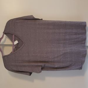 NWOT Honeyme size L dolman style short sleeve top